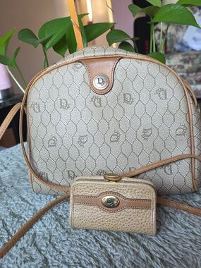 Dior Crossbody Bag and Coin Purse